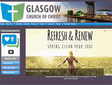 Tablet Screenshot of glasgowchurch.org.uk